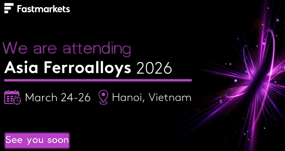 期待马上与您在Fastmarket上见面！